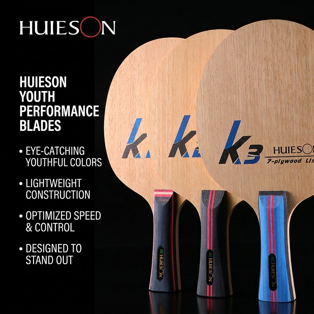 Outdoor Furniture Wood - Table Tennis Racket Baseplate, Beginner's Solid