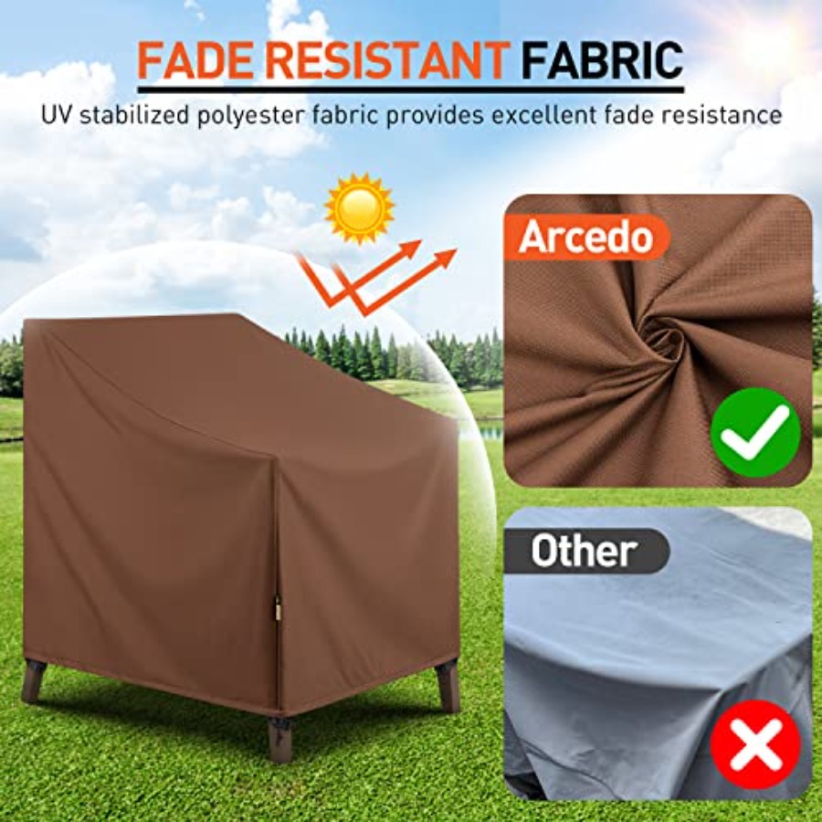 Waterproof Patio Chair Covers, - Outdoor Furniture Cover Waterproof 评论和价格