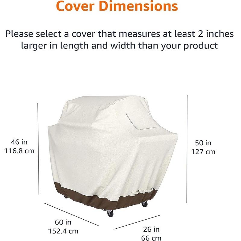Outdoor Gas BBQ Hood 210D Larg - Outdoor Furniture Replacement Fabric 评论和价格