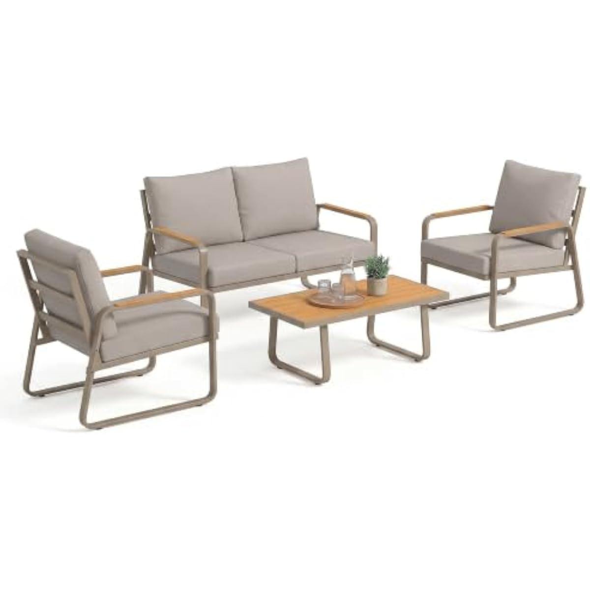 4-Piece Outdoor Lounge Collect - Outdoor Furniture Plus 评论和价格