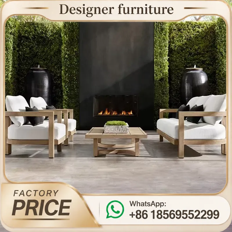 Teak Wood Sofa Set Waterproof  - Outdoor Furniture Teak 评论和价格