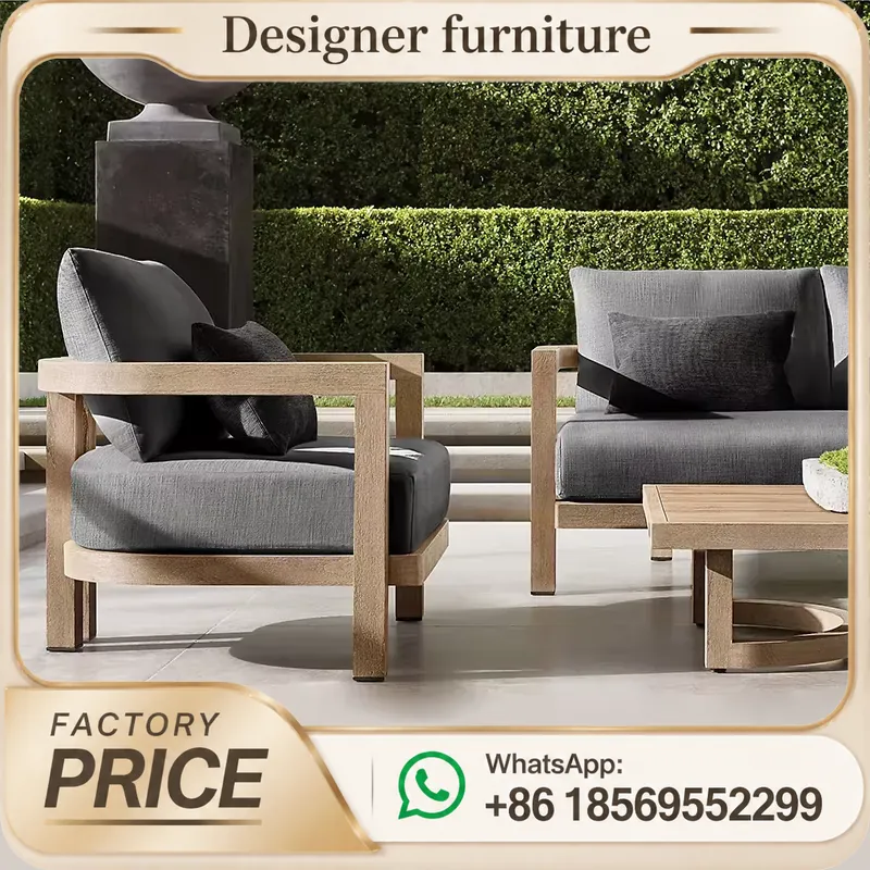 Teak Wood Sofa Set Waterproof  - Outdoor Furniture Teak 评论和价格