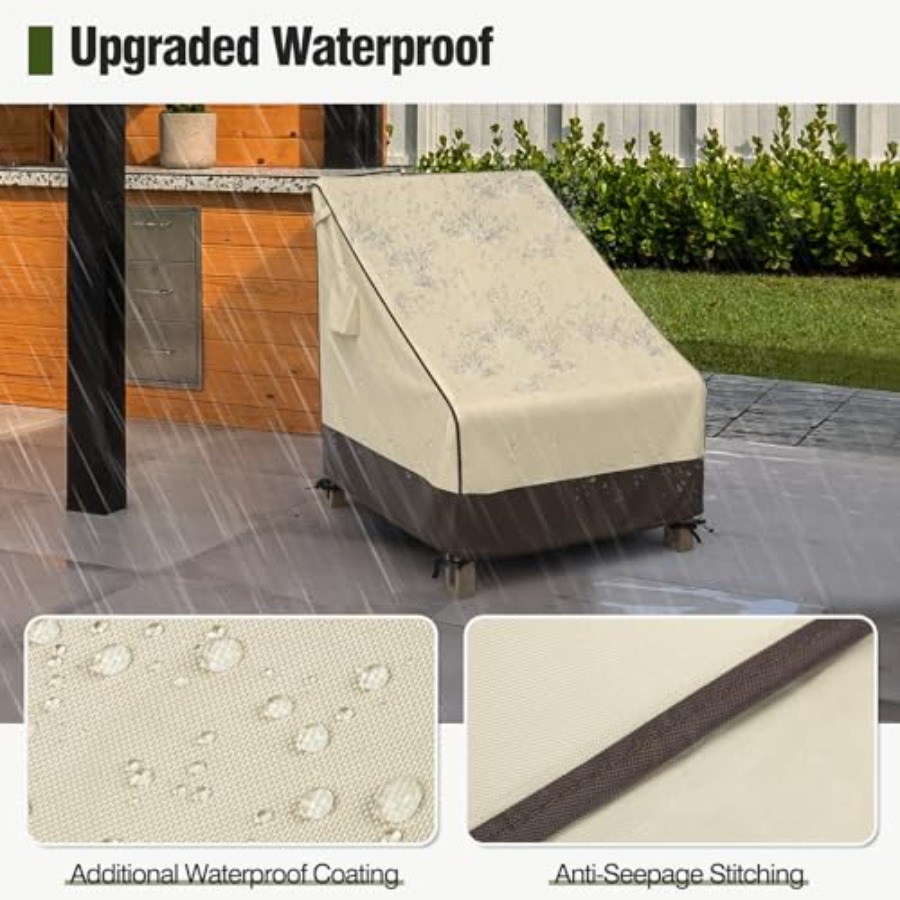 Patio Chair Cover Waterproof,  - Outdoor Furniture Cover Waterproof 评论和价格