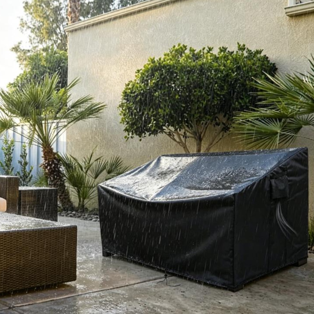 Heavy-Duty Patio Sofa Cover Wa - Outdoor Furniture Cover Waterproof 评论和价格