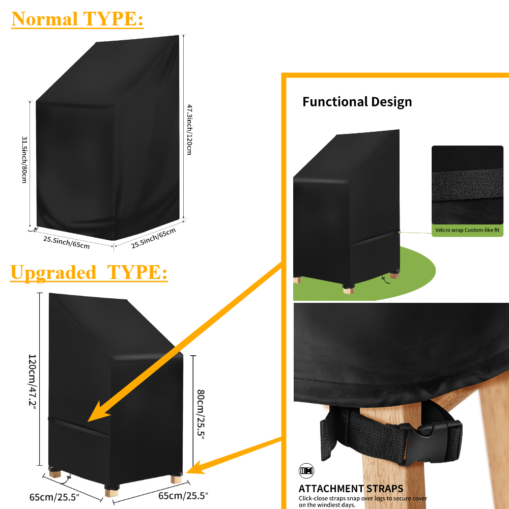 Waterproof Garden Chair Covers - Outdoor Furniture Replacement Fabric 评论和价格