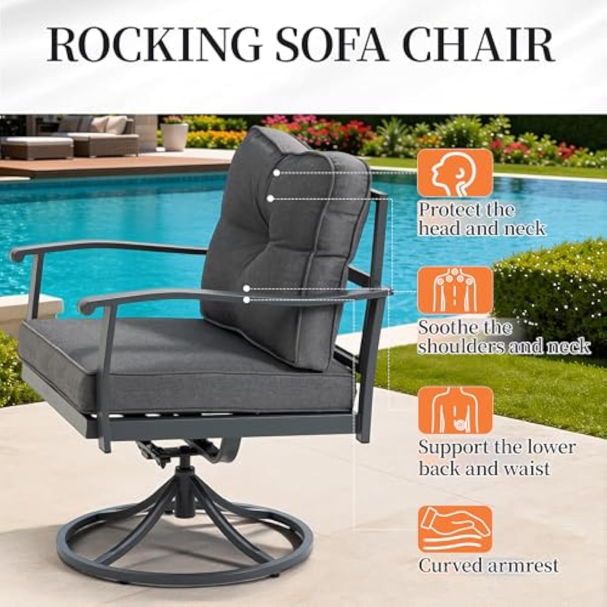 5-Piece Modern Outdoor Seating - Outdoor Furniture Plus 评论和价格