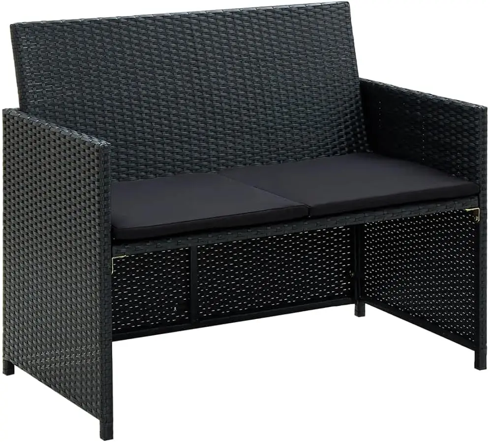 2 Seater Garden Sofa with Remo - Outdoor Furniture Cushions 22 X 22 评论和价格