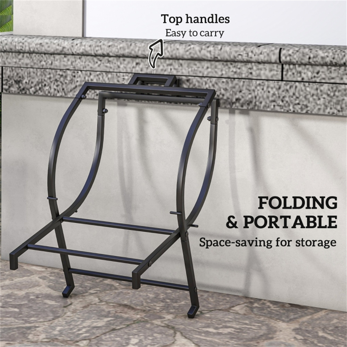 Outdoor Furniture Firewood Rac - Outdoor Furniture With Storage 评论和价格