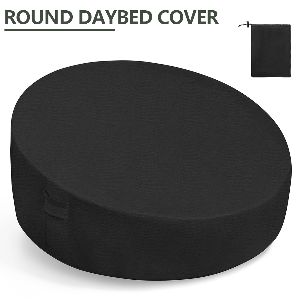 Round Daybed Cover 210D Waterp - Outdoor Furniture Cover Waterproof 评论和价格