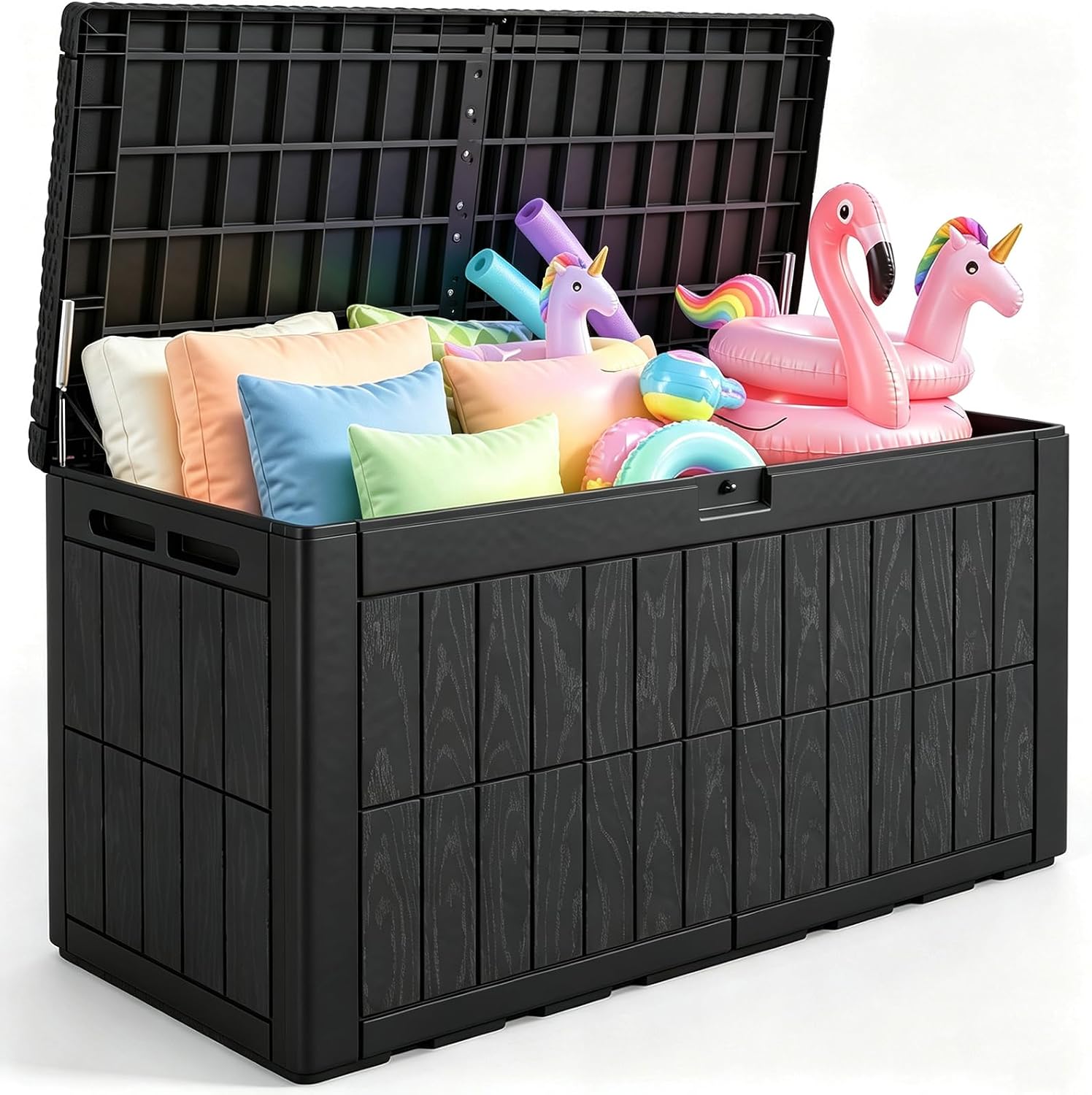 120 Gallon Large Outdoor Stora - Outdoor Furniture For Pool 评论和价格