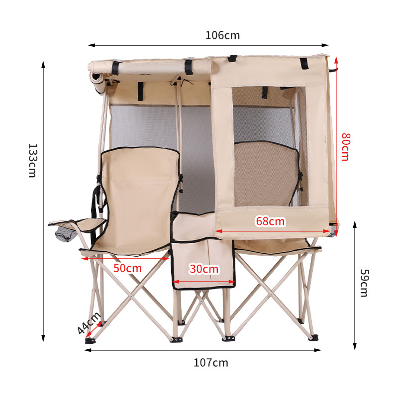 Outdoor Folding Double Oxford  - Outdoor Furniture Plus 评论和价格