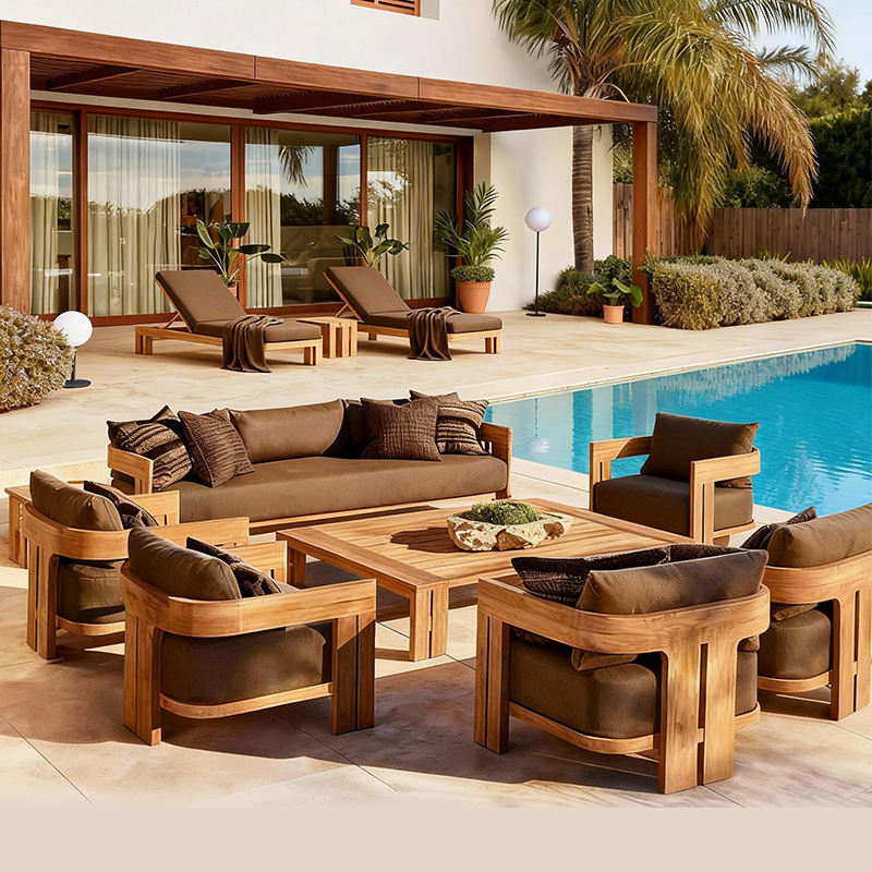 Outdoor Teak Sofa Set 2026 | P - Outdoor Furniture Teak 评论和价格