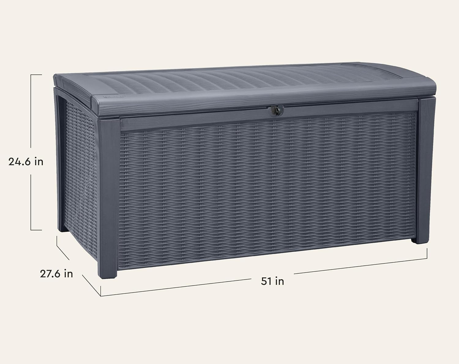 110 Gallon Outdoor Storage Dec - Outdoor Furniture For Pool 评论和价格