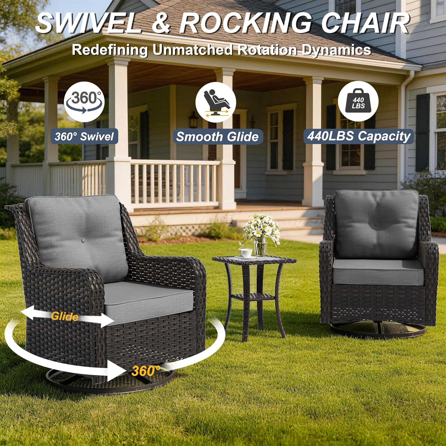 7-Piece Patio Furniture Set, O - Outdoor Furniture Ideas 评论和价格