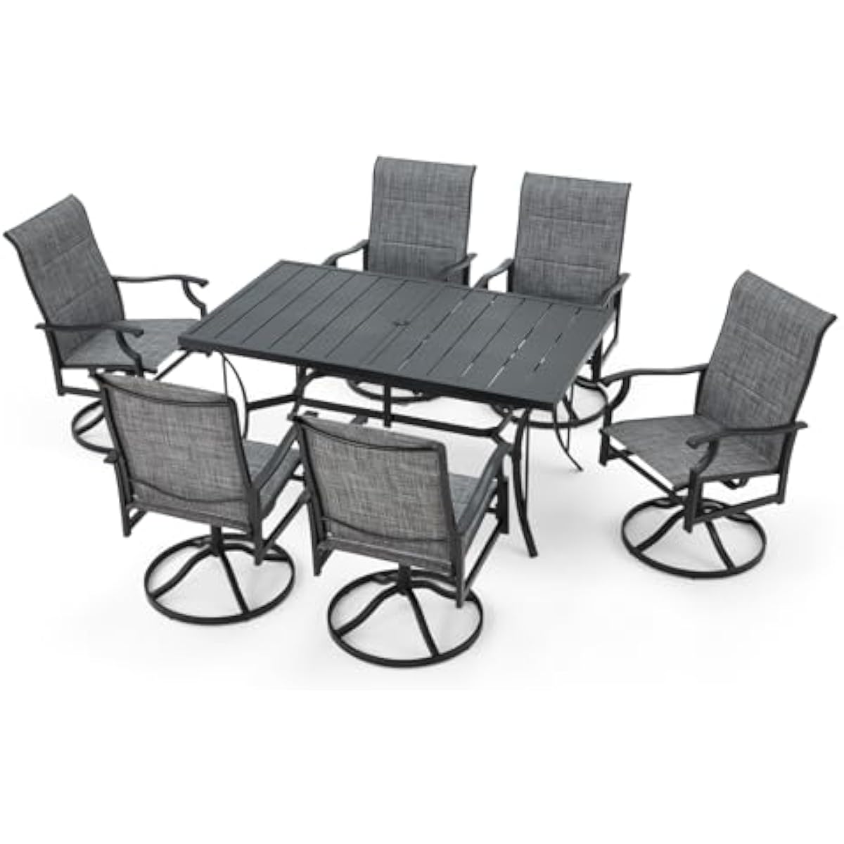 6-Piece Modern Outdoor Dining  - Outdoor Furniture Plus 评论和价格