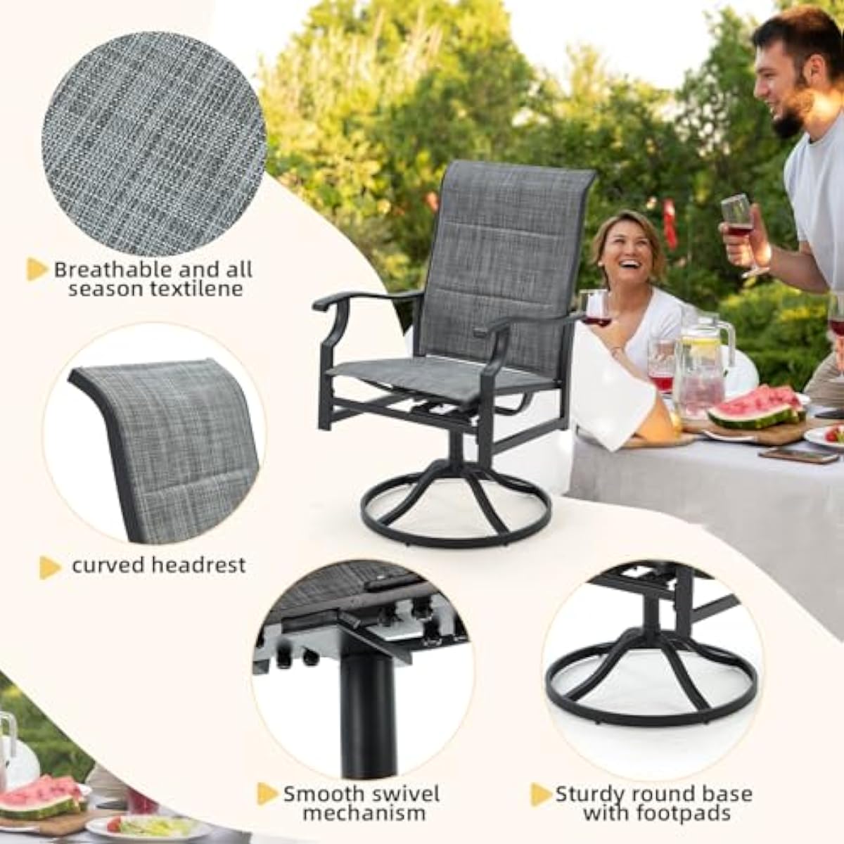 6-Piece Modern Outdoor Dining  - Outdoor Furniture Plus 评论和价格