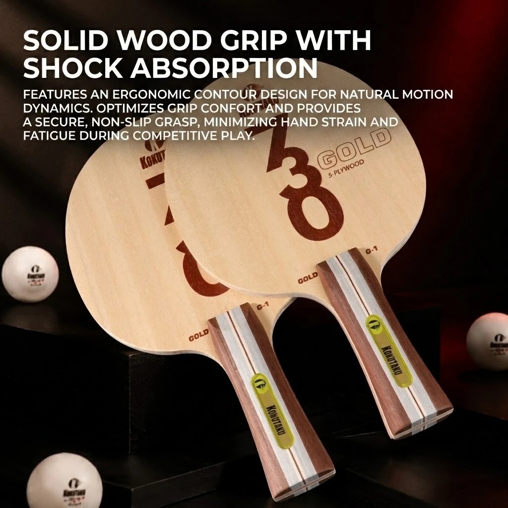 Kokutaku Table Tennis Blade FL - Outdoor Furniture Wood 评论和价格