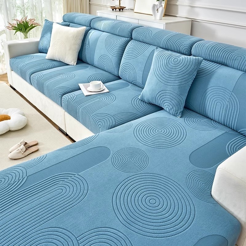 Elastic Jacquard Velvet Sofa C - Outdoor Furniture Plus 评论和价格