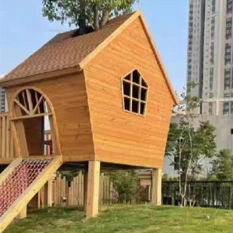 Kindergarten Playhouse Outdoor - Outdoor Furniture Wood 评论和价格