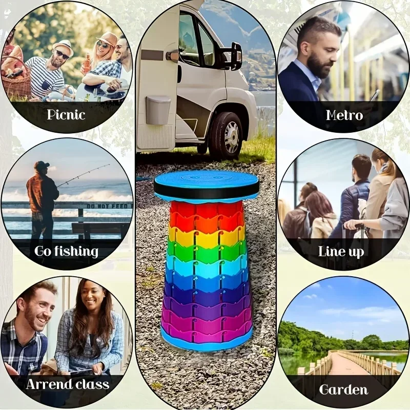 Rainbow Telescopic Camping Sto - Outdoor Furniture Ideas 评论和价格