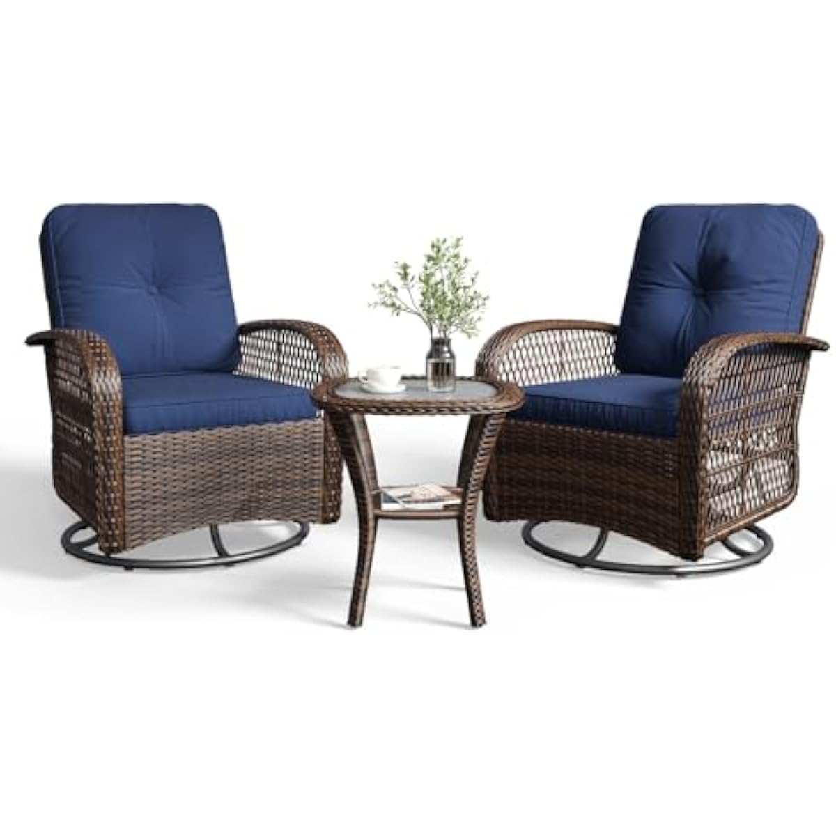 3-Piece Modern Outdoor Bistro  - Outdoor Furniture Plus 评论和价格