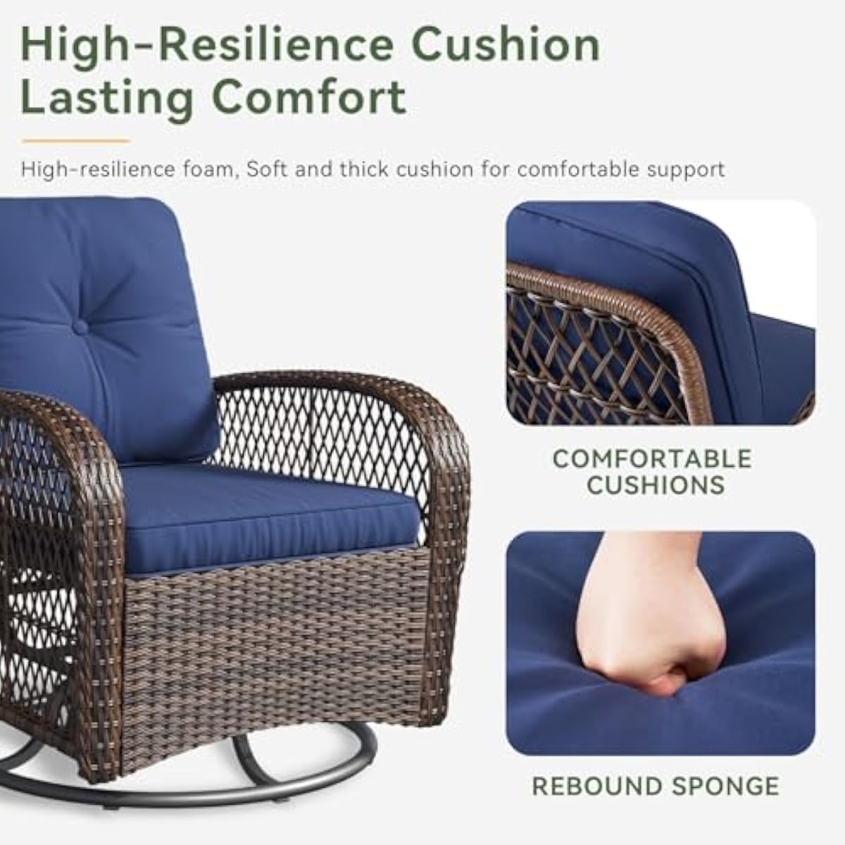 3-Piece Modern Outdoor Bistro  - Outdoor Furniture Plus 评论和价格