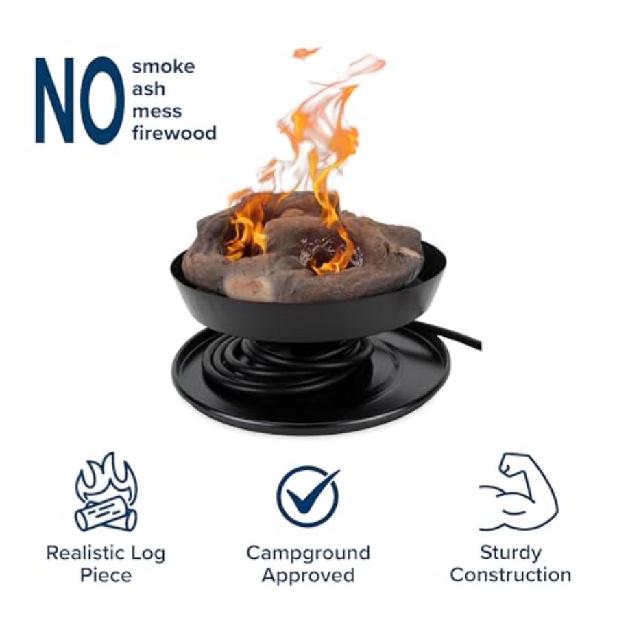 Outdoor portable propane heate - Fire Pit Bowl 评论和价格