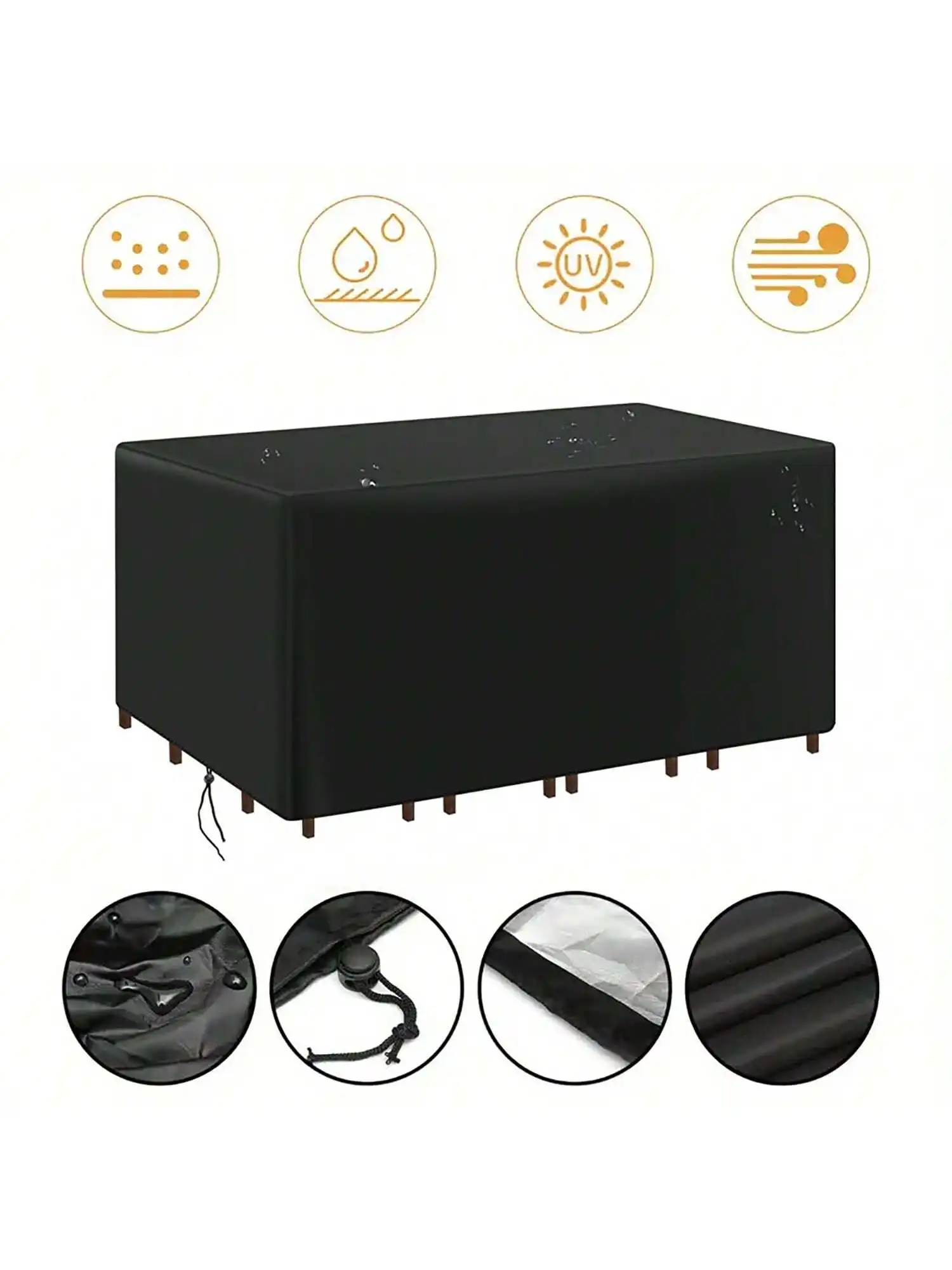 Multi-Size Outdoor Patio Garde - Outdoor Furniture Cover Waterproof 评论和价格