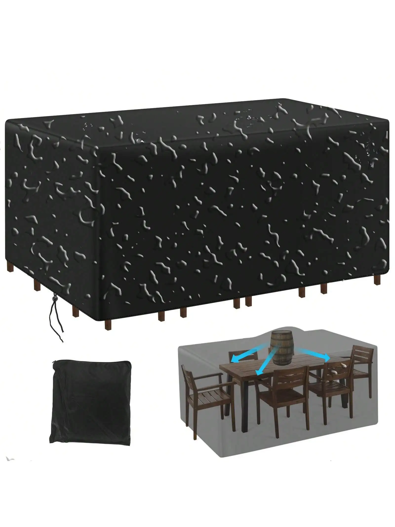 Multi-Size Outdoor Patio Garde - Outdoor Furniture Cover Waterproof 评论和价格