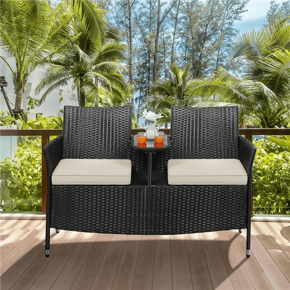 Premium Outdoor Double Chair 2 - Outdoor Furniture For Pool 评论和价格