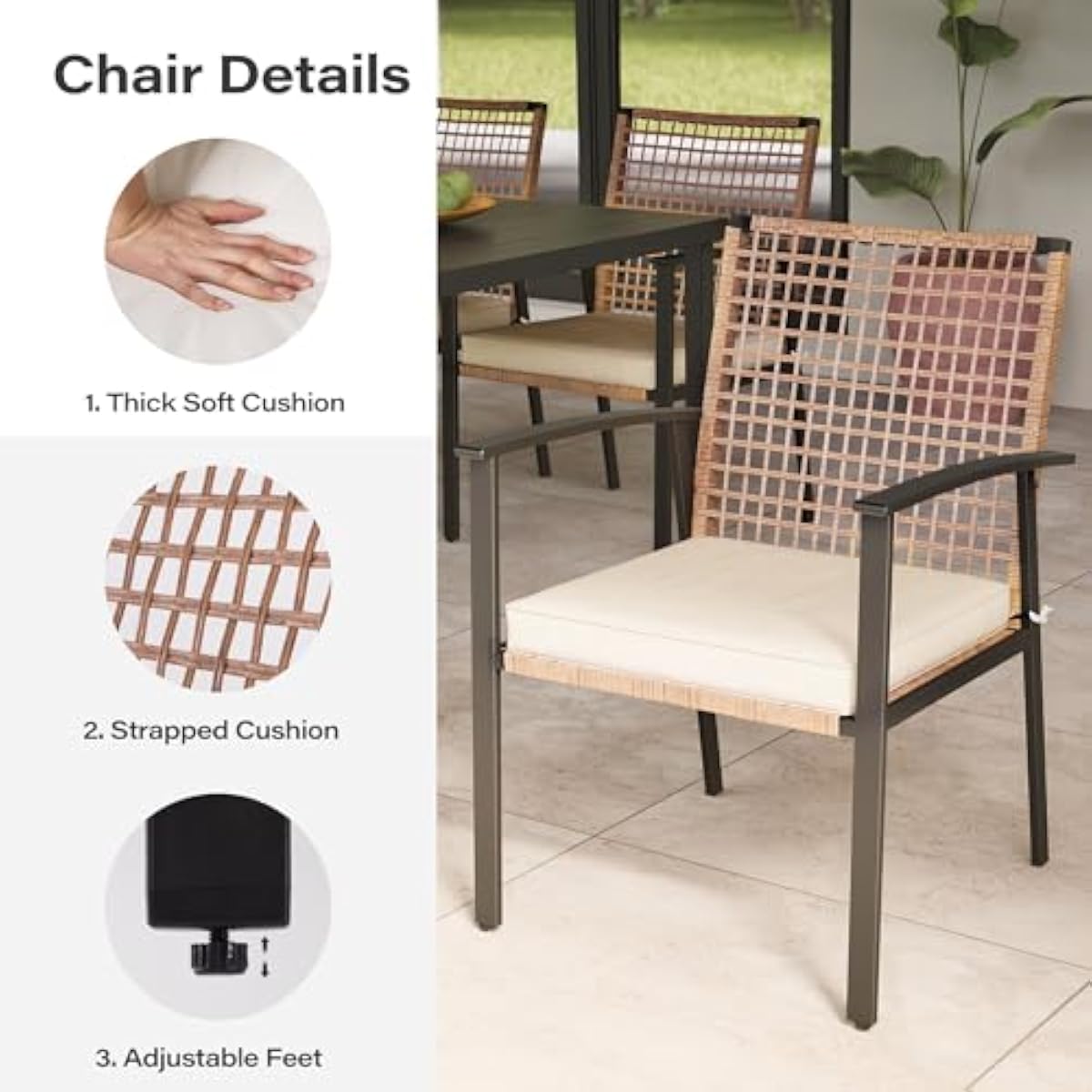 7-Piece Outdoor Dining Ensembl - Outdoor Furniture Plus 评论和价格