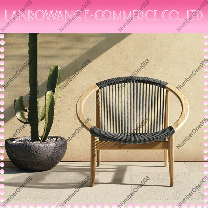 Nordic Solid Wood Rattan Sofa  - Outdoor Furniture Teak 评论和价格