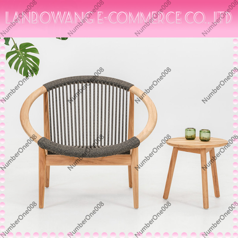 Nordic Solid Wood Rattan Sofa  - Outdoor Furniture Teak 评论和价格