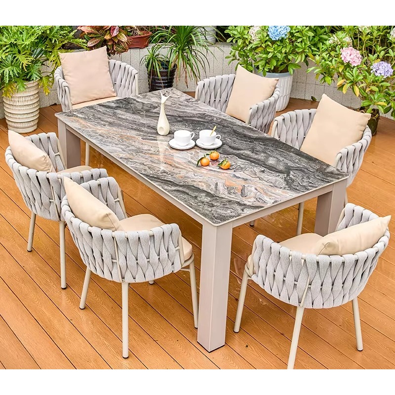 Nordic outdoor tables and chai - Outdoor Furniture Teak 评论和价格