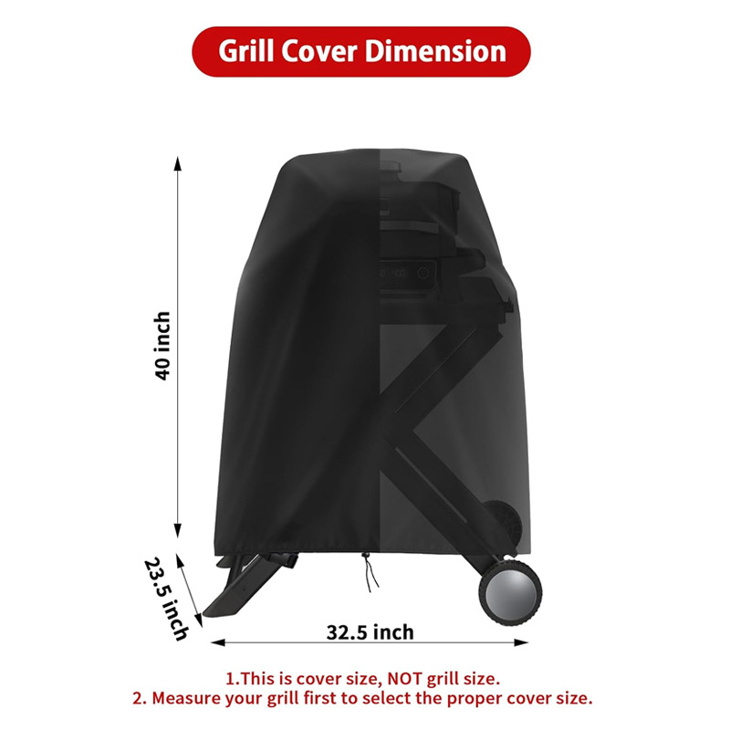 New 210D Pizza Oven Cover BBQ  - Outdoor Furniture Replacement Fabric 评论和价格