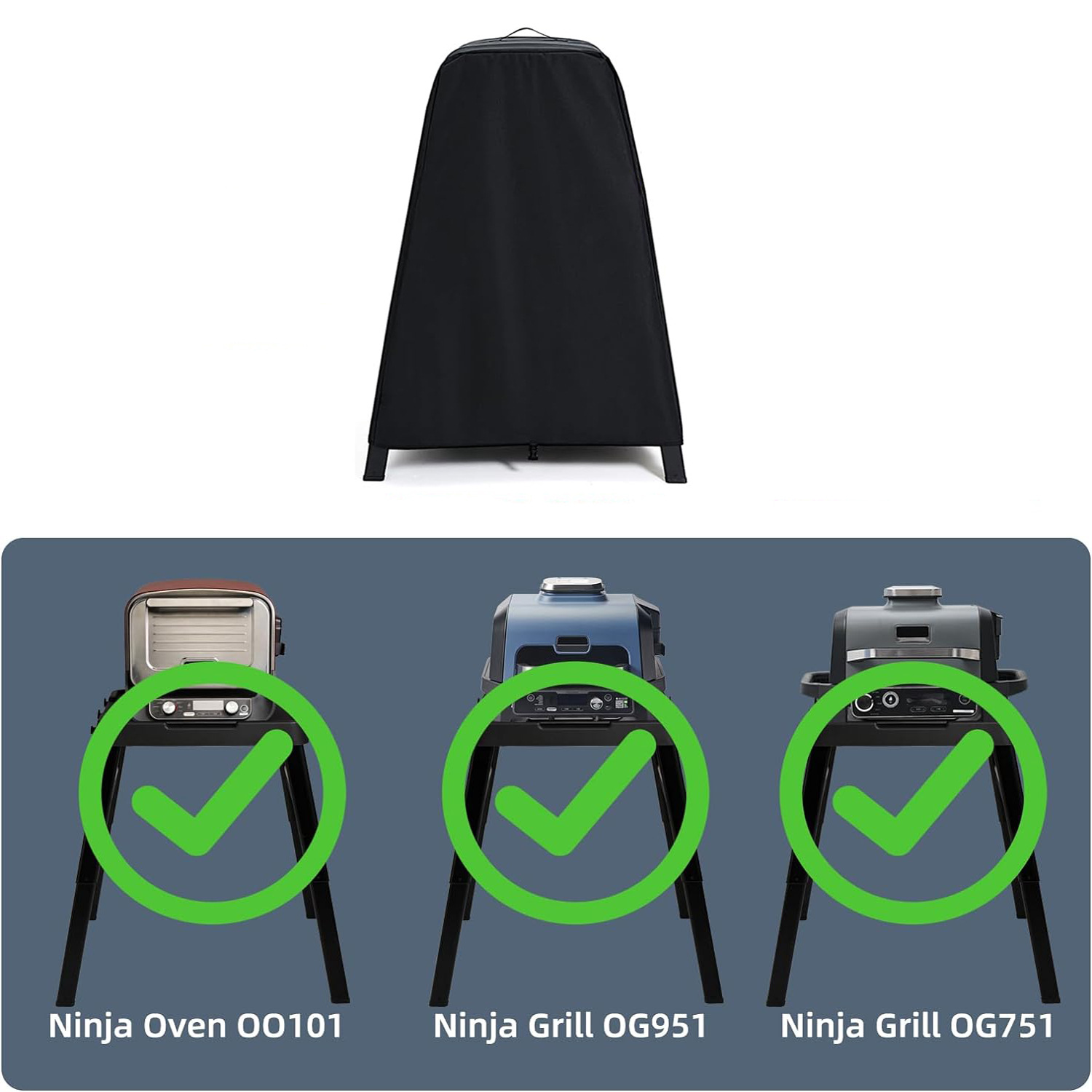 New 210D Pizza Oven Cover BBQ  - Outdoor Furniture Replacement Fabric 评论和价格