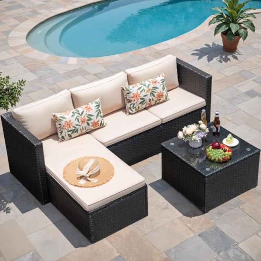 Outdoor patio furniture set: b - Outdoor Furniture Plus 评论和价格