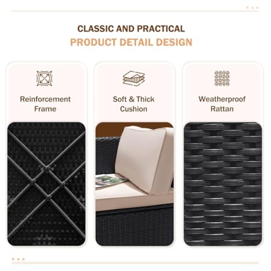 Outdoor patio furniture set: b - Outdoor Furniture Plus 评论和价格