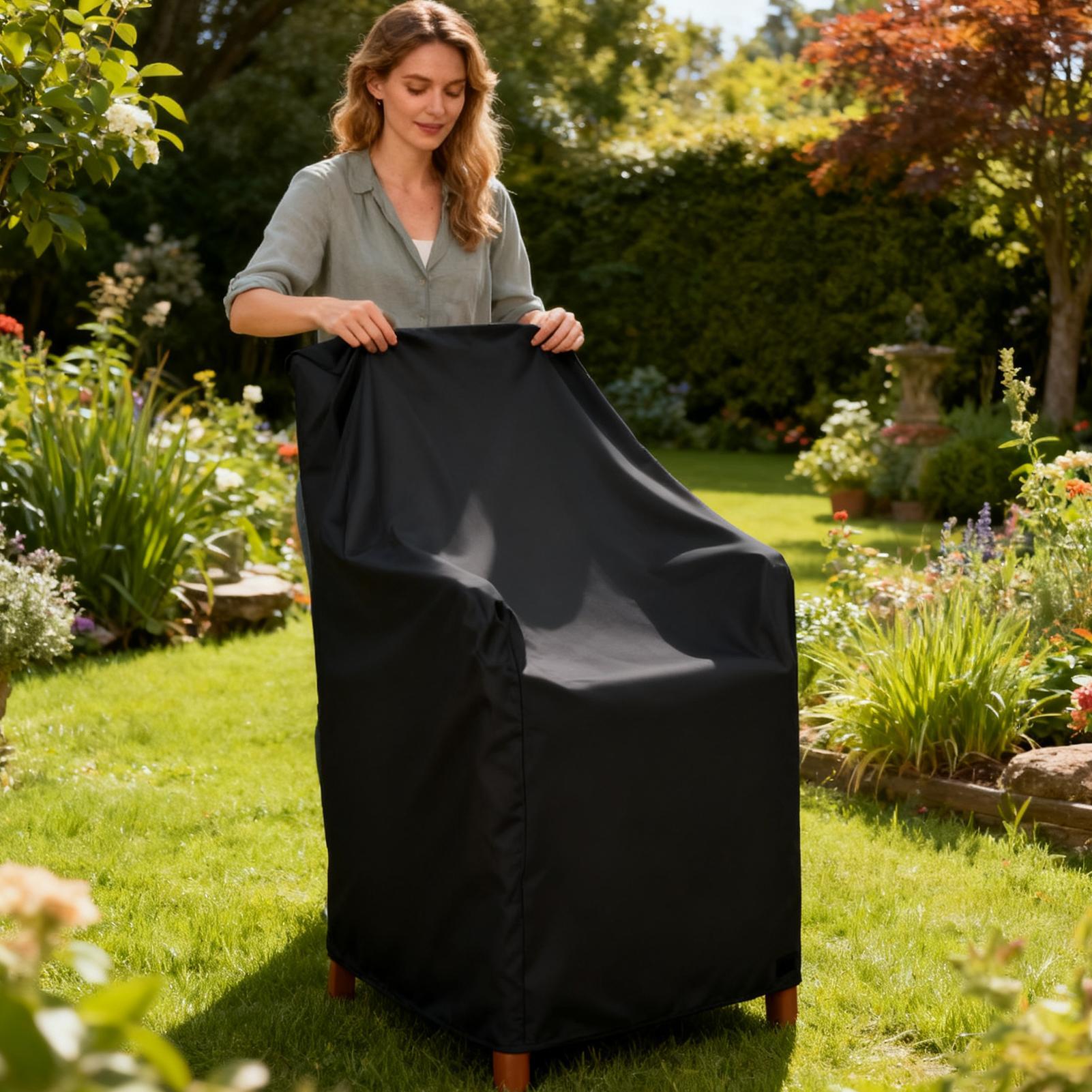 Garden Chair Cover Heavy Duty  - Outdoor Furniture Cover Waterproof 评论和价格