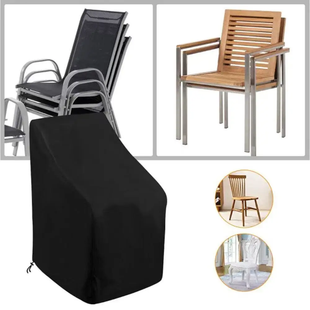 Stacked Chair Dust Cover Stora - Outdoor Furniture Cover Waterproof 评论和价格