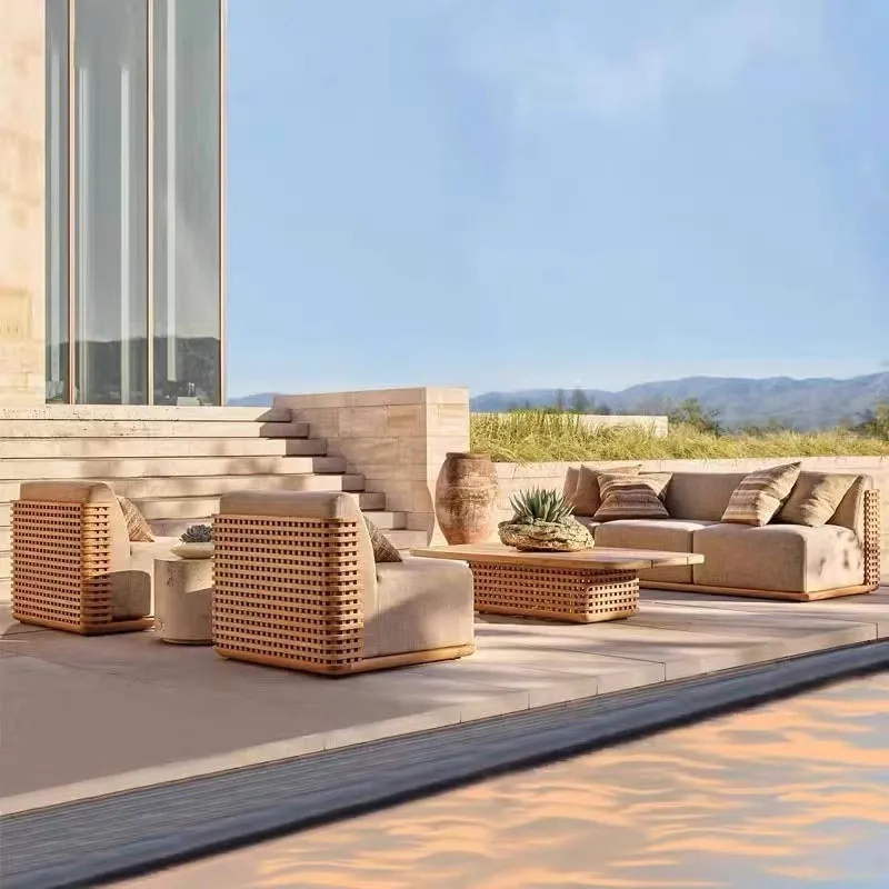 Outdoor Teak Sofa Set Waterpro - Outdoor Furniture Teak 评论和价格