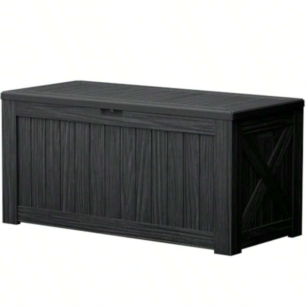 120 Gallon Deck Box Outdoor St - Outdoor Furniture For Pool 评论和价格