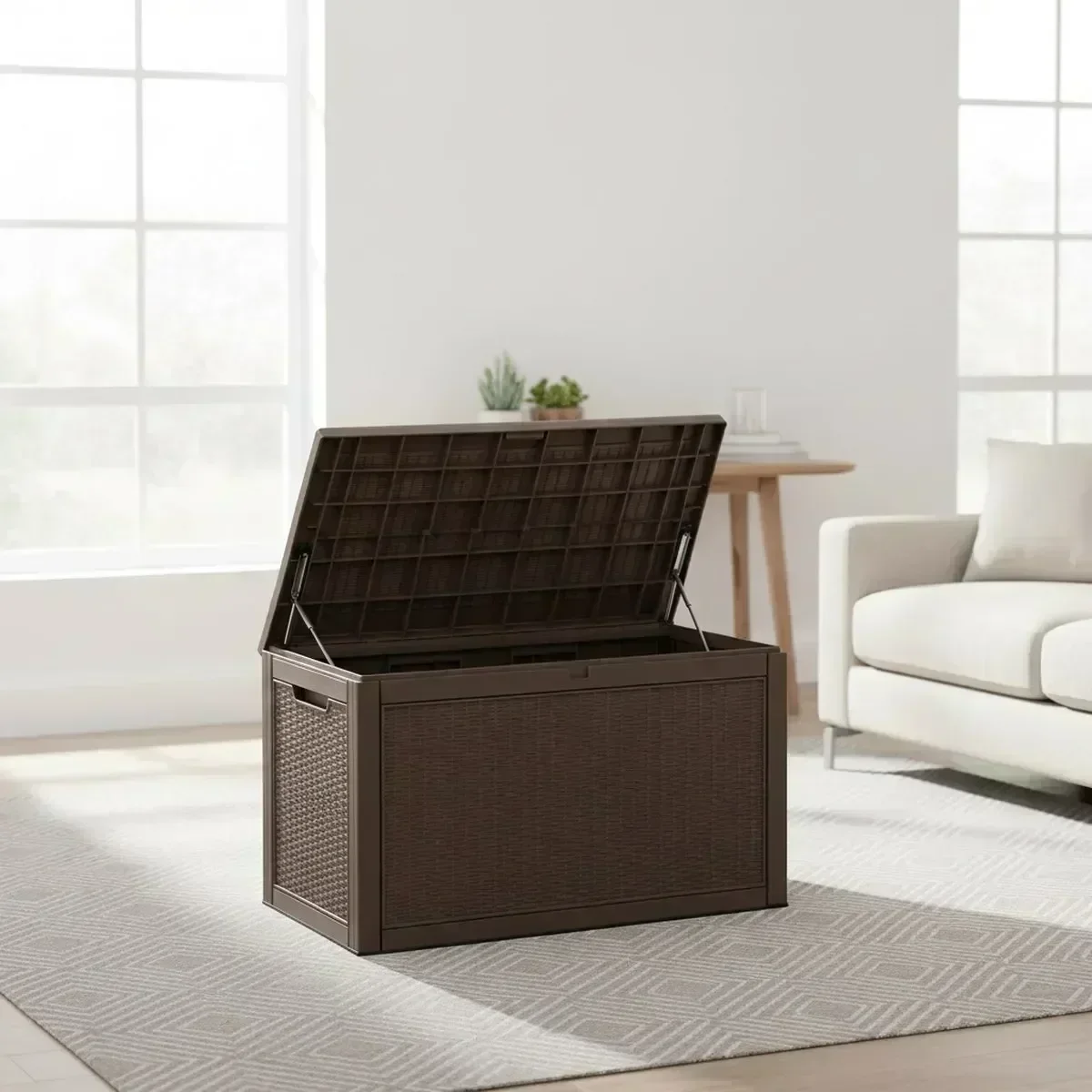 Large Outdoor Storage Bench Wa - Outdoor Furniture With Storage 评论和价格