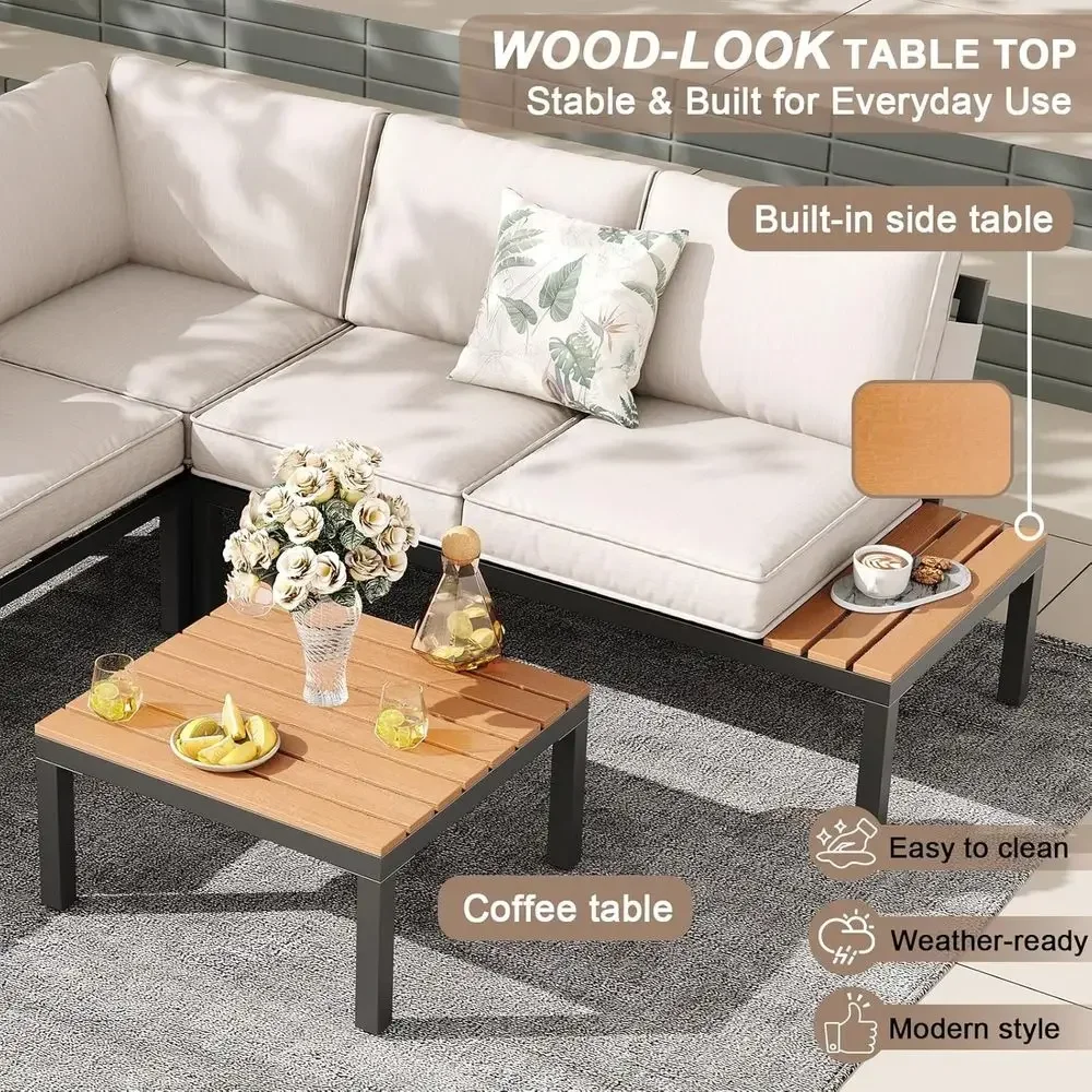 5-Person Outdoor Patio Furnitu - Outdoor Furniture For Pool 评论和价格