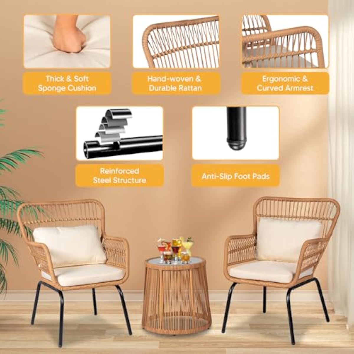 6-Piece Modern Outdoor Lounge  - Outdoor Furniture Plus 评论和价格