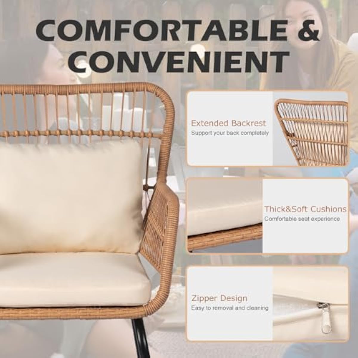 6-Piece Modern Outdoor Lounge  - Outdoor Furniture Plus 评论和价格